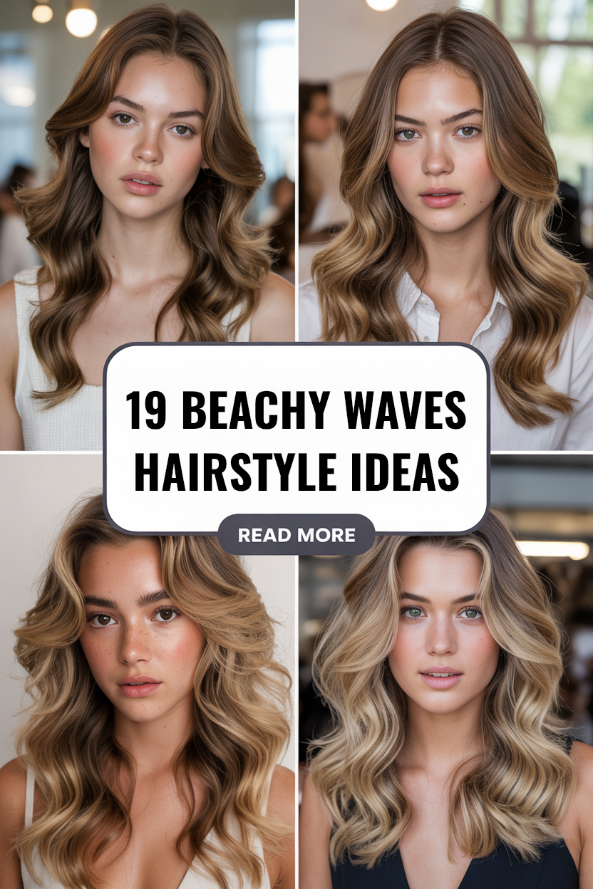 Beachy Waves Hairstyle Ideas