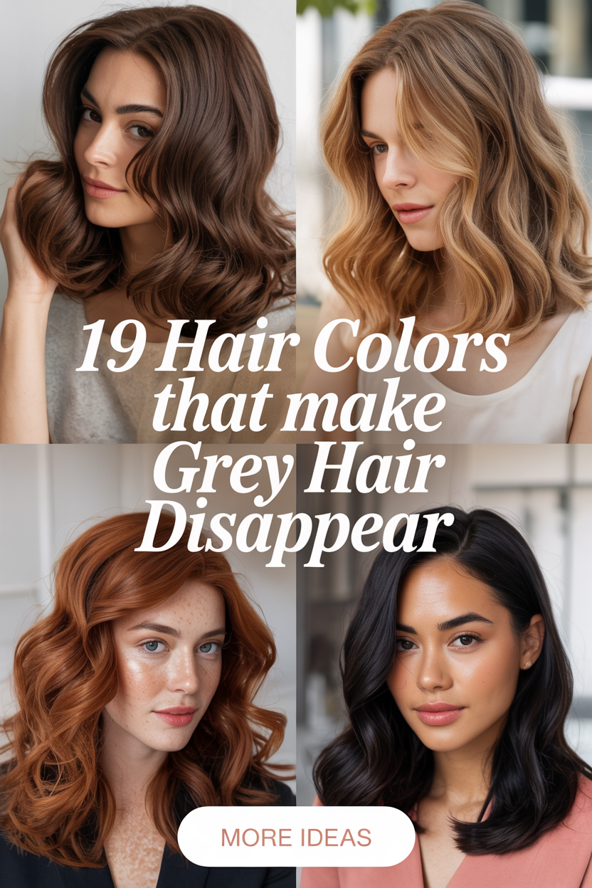 Hair Color To Hide Grey Hair