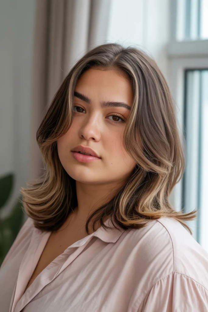 Shoulder-Length Cut with Face-Framing Layers