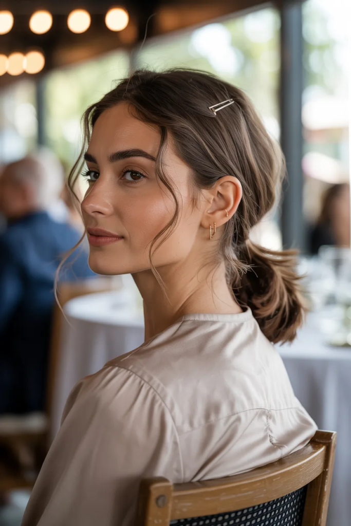 Elegant Low Ponytail for Events