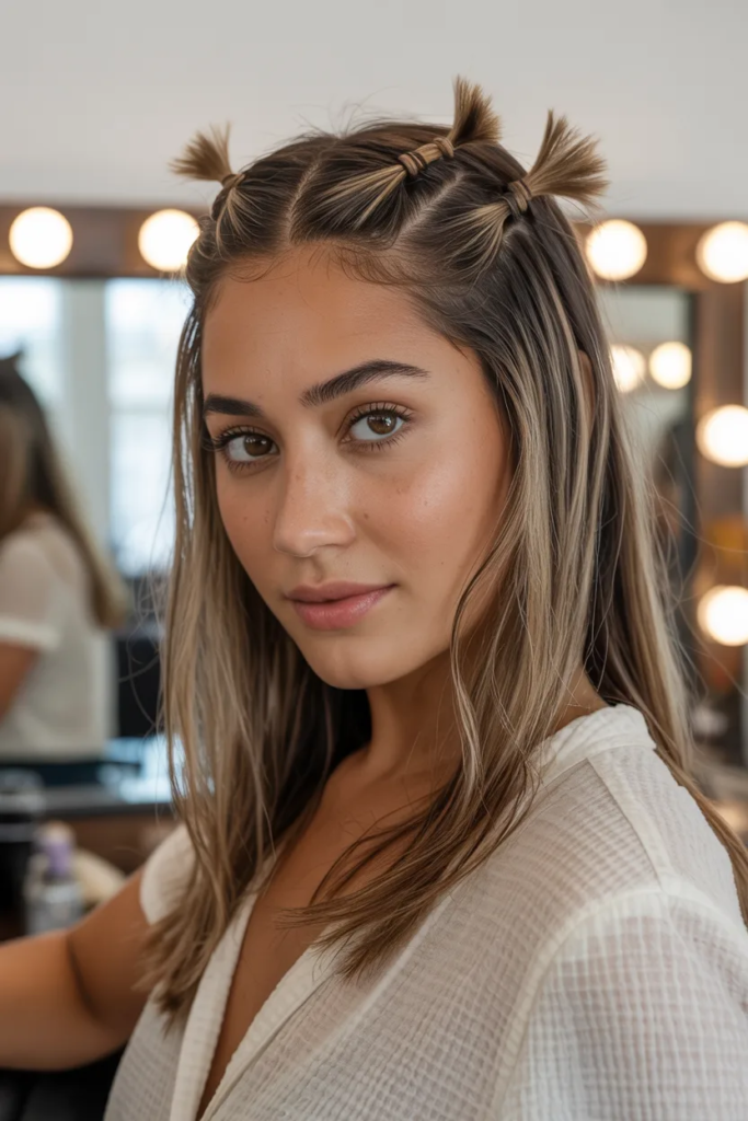 Half-Up with Twisted Sections