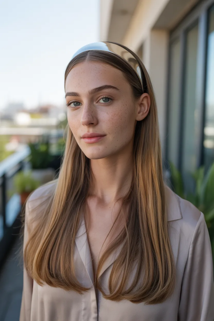 Straight Hair with Headband