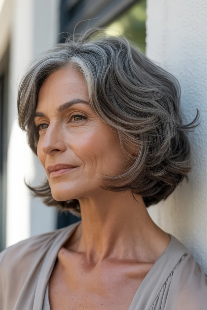 Embracing Gray and Natural Hair Colors