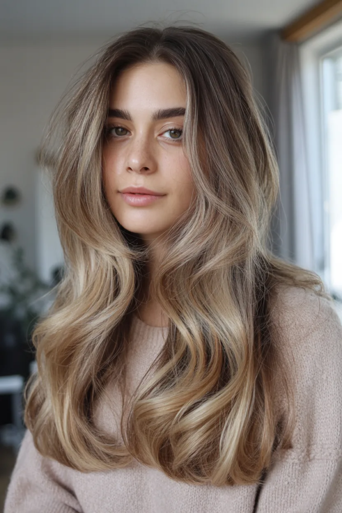 Beige Bronde Balayage