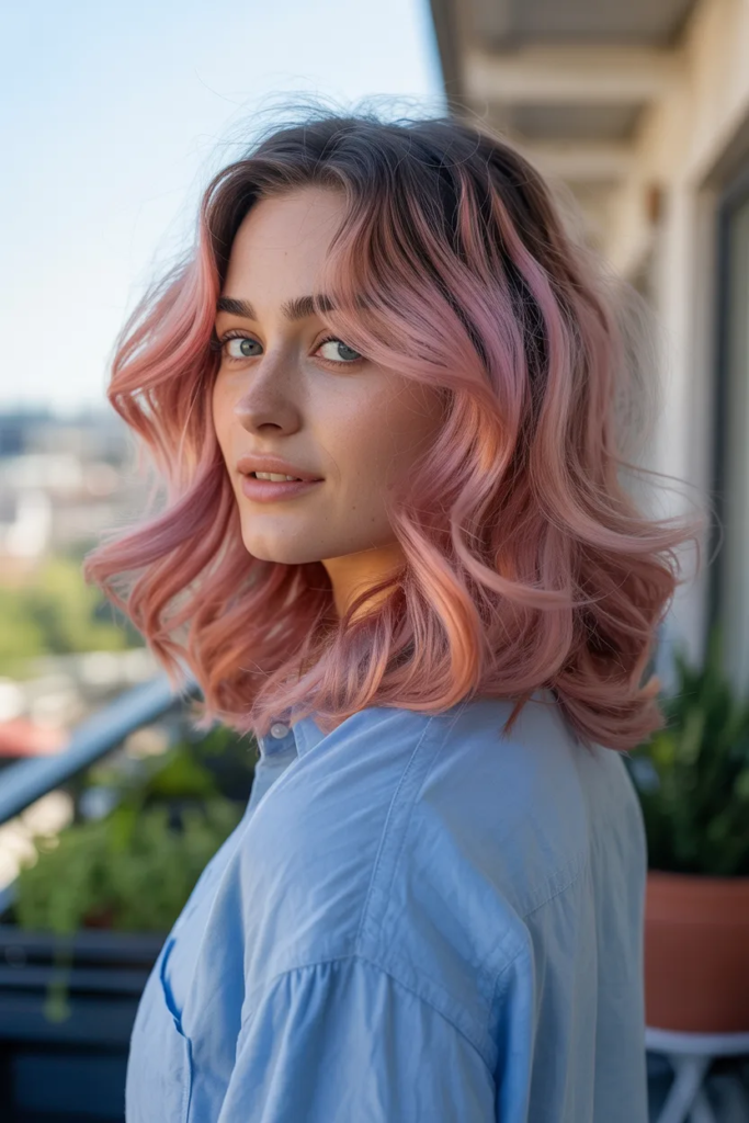 Pink Ombre Hair