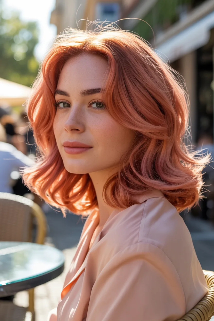 Strawberry Pink Hair