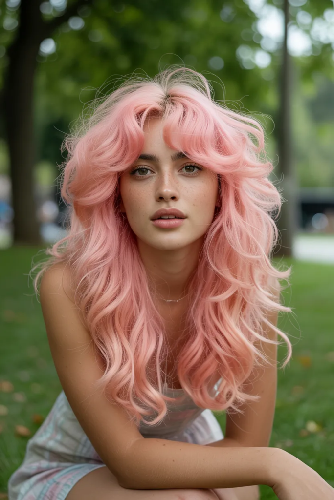 Candy Floss Pink Hair