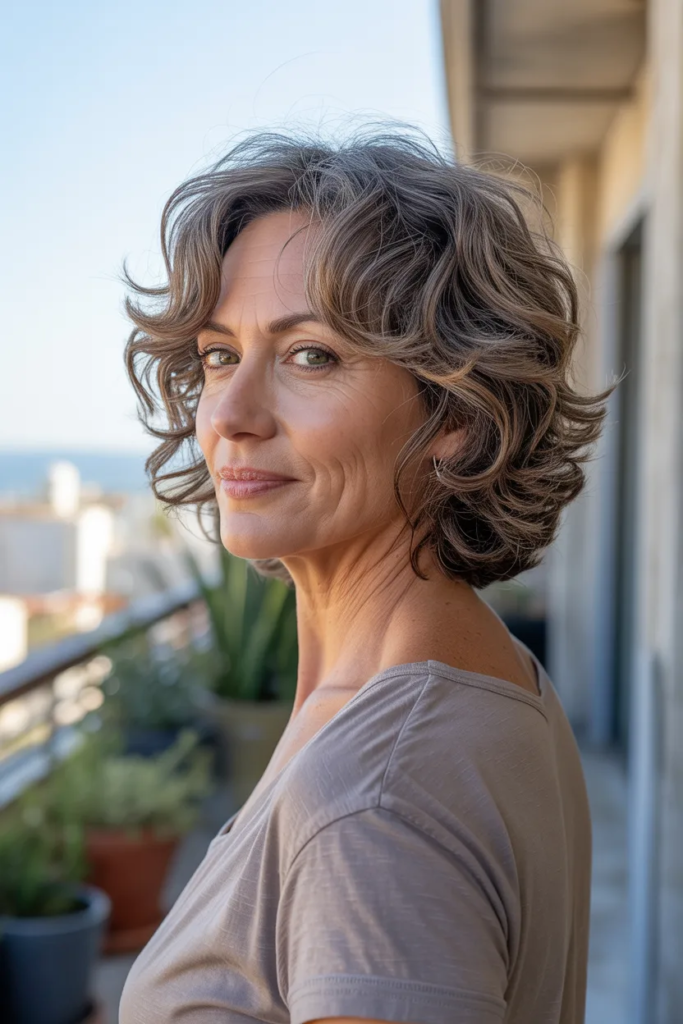 Wash-and-Go Wavy Hairstyle That Enhances Natural Texture Beautifully