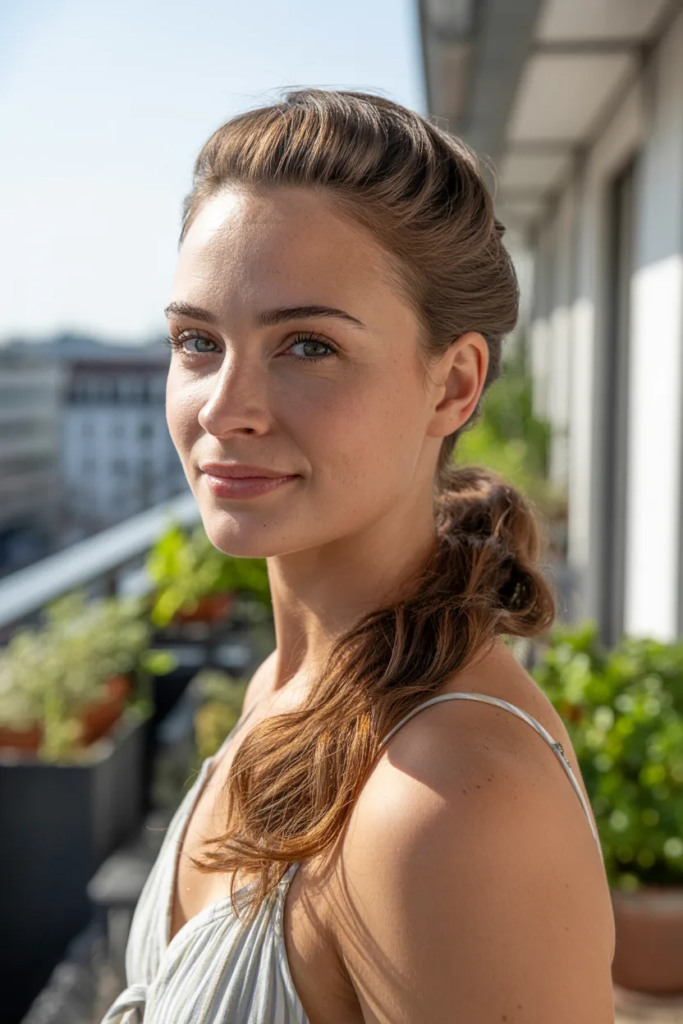 Simple High Ponytail