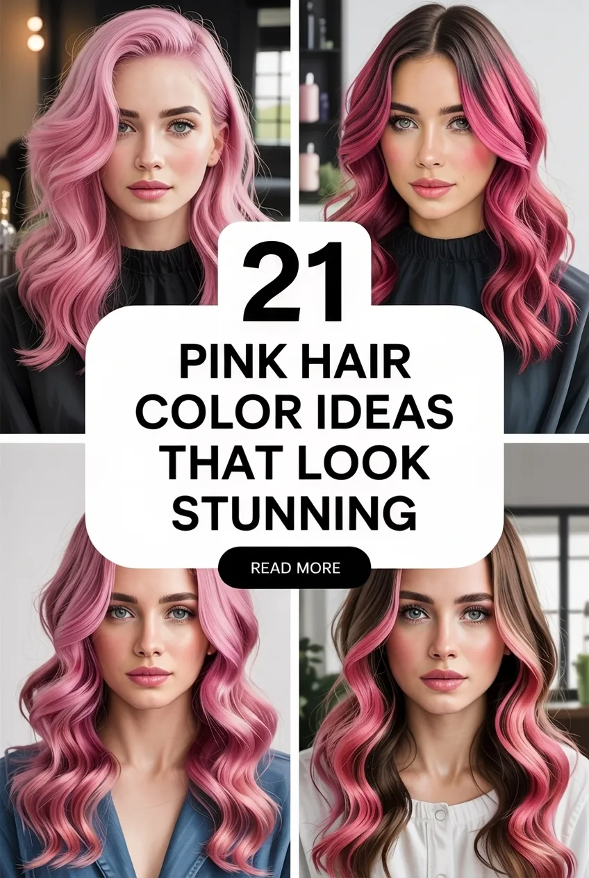 Pink Hair Color Ideas