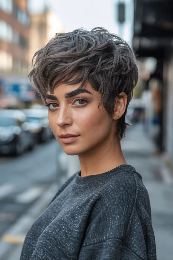 Grunge Short Wolf Cut