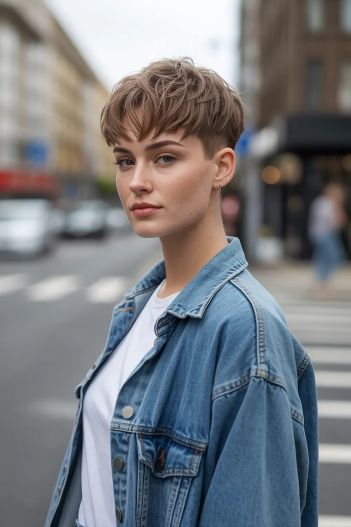 Tomboy Short Wolf Cut