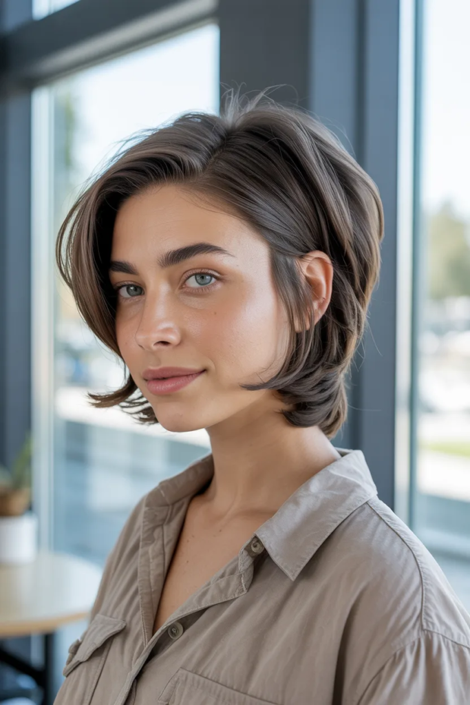 Sleek Short Wolf Cut