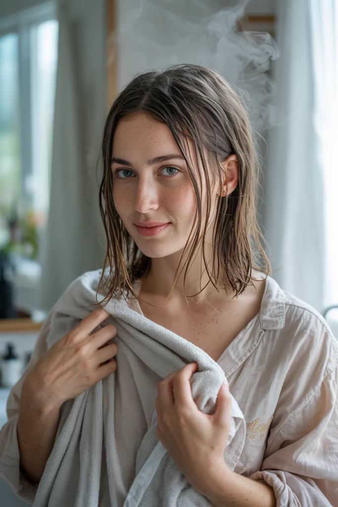 Steam Therapy for the Scalp