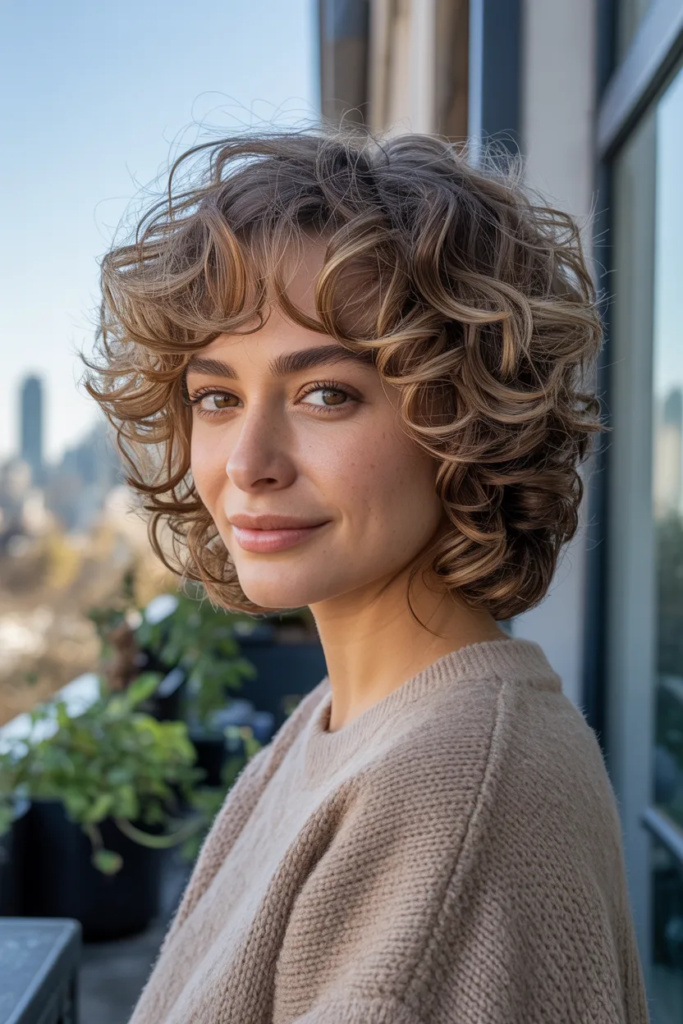 Curly Shag with Layers