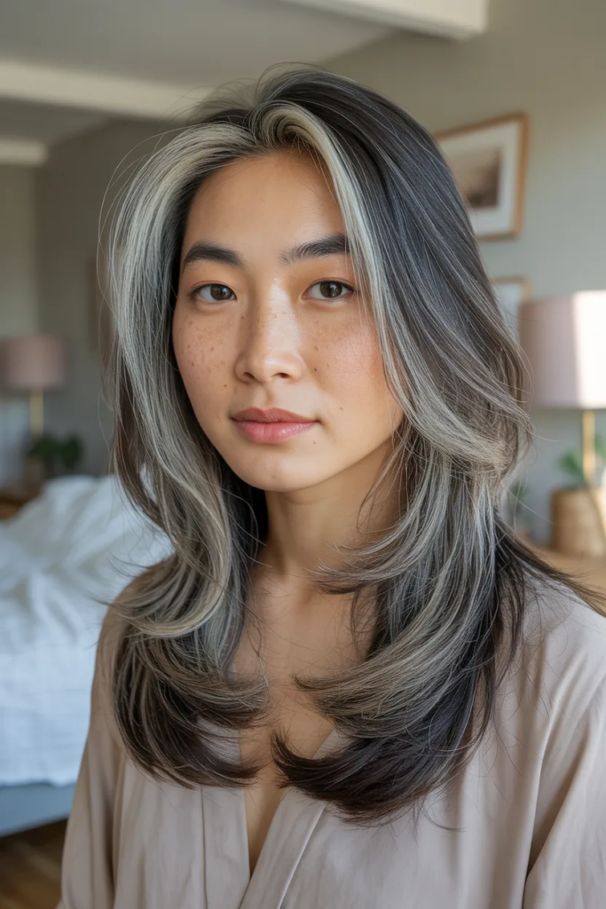Silver-Blended Highlights