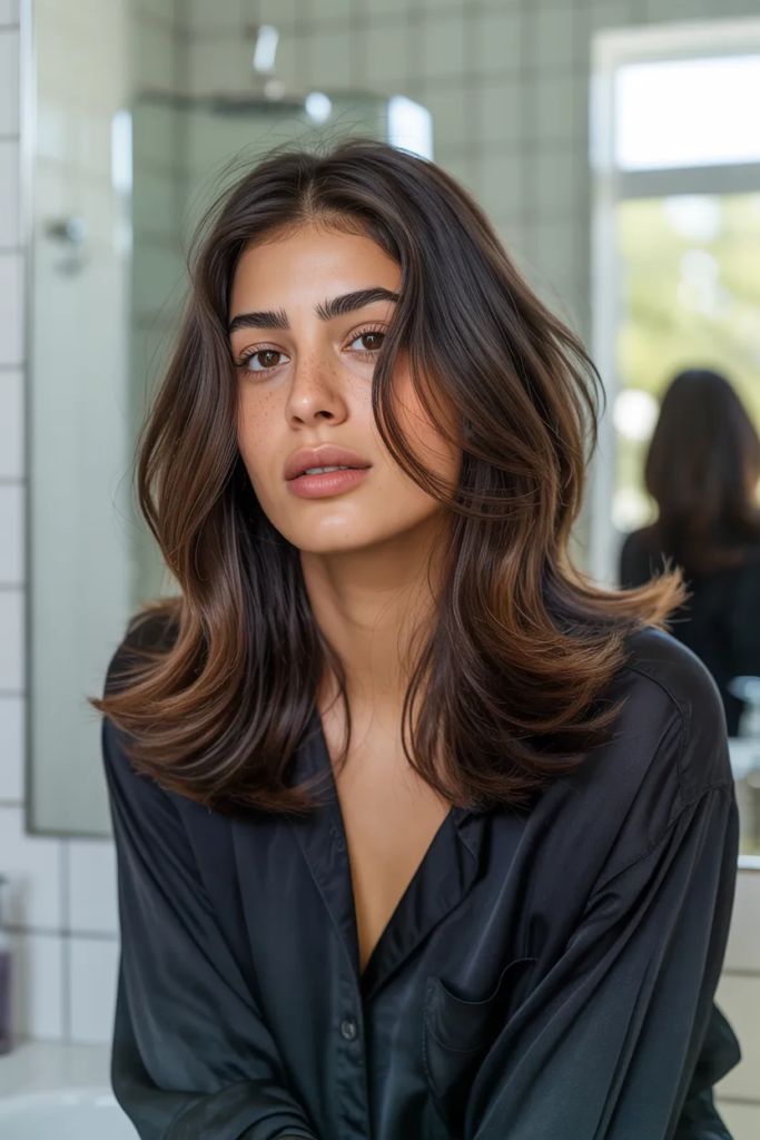 Dark Brown with Subtle Lowlights