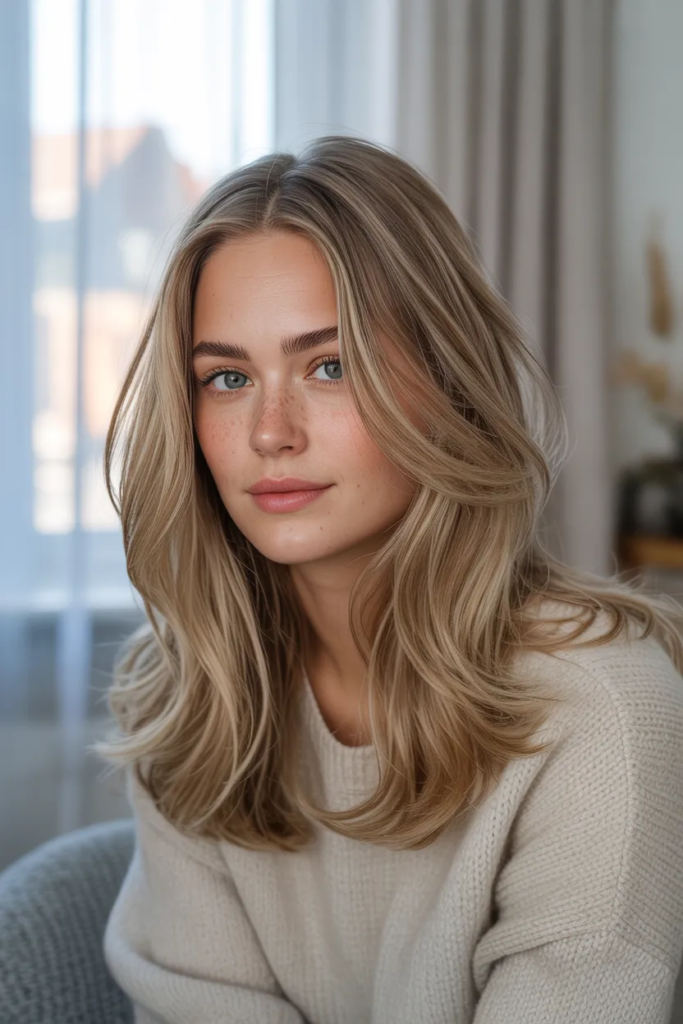 Ash Blonde with Dimension