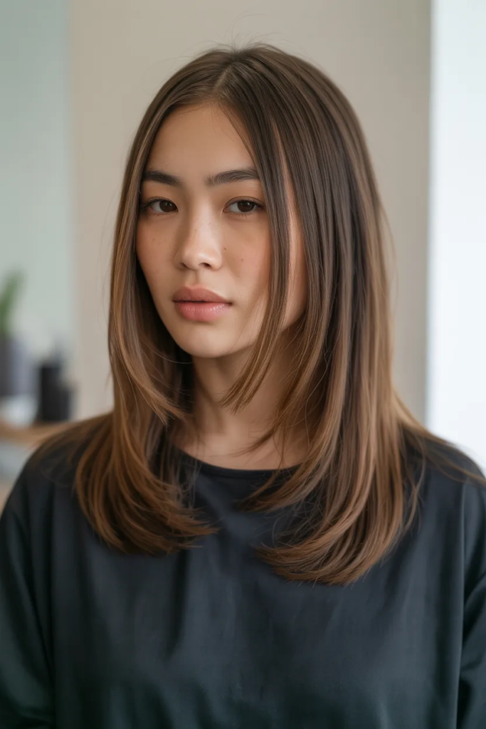 Sleek Straight Layers