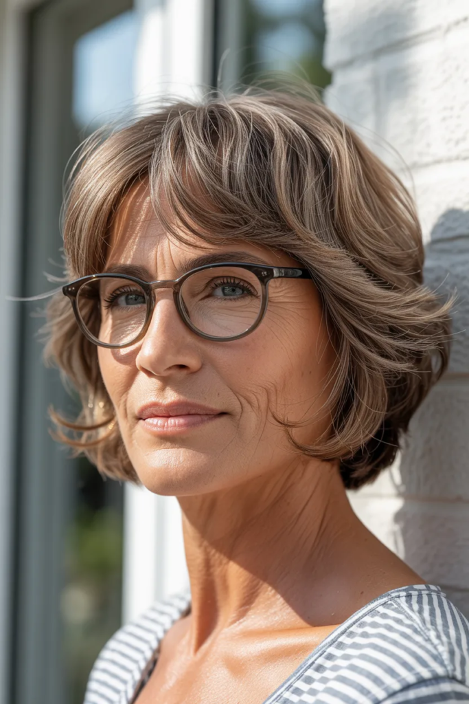Shaggy Bob with Soft Layers