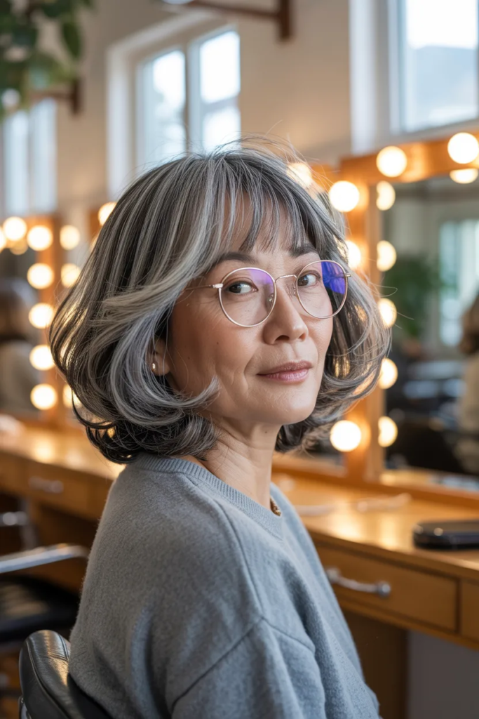 Layered Shag with Bangs