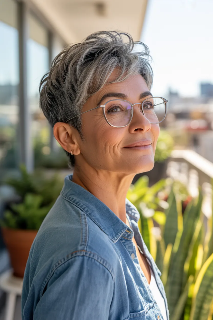 Shaggy Pixie with Long Top Layers