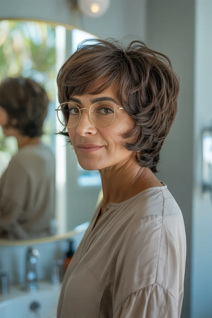 Short Shag with Tapered Ends