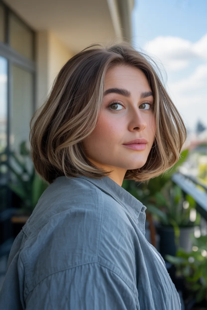 Long Bob (Lob) with Layers