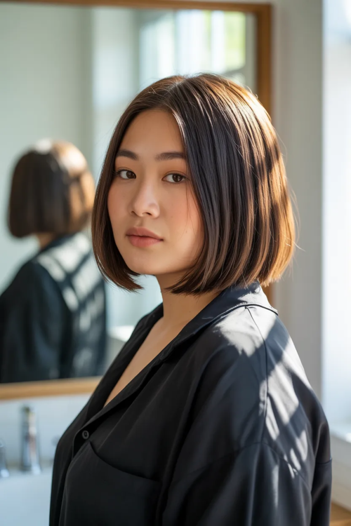 Sleek Straight Bob