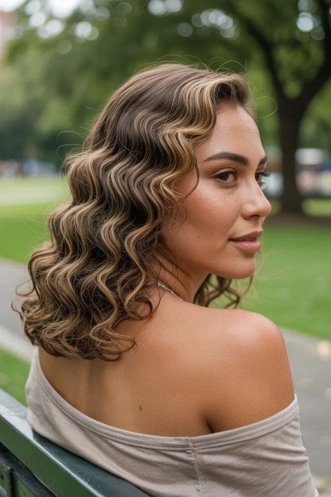 Mermaid Waves Hairstyle