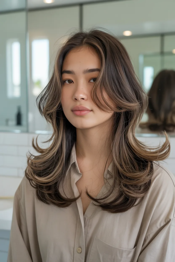 Beach Waves with Straight Ends