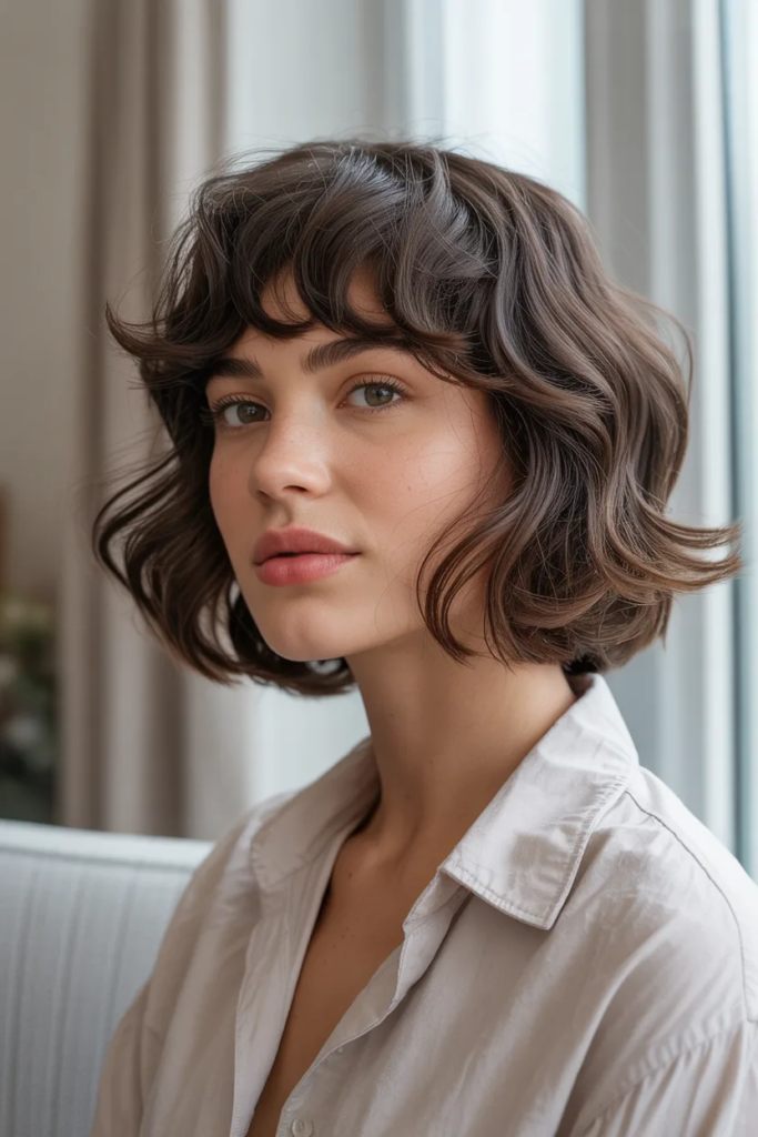 French Bob with Soft Waves