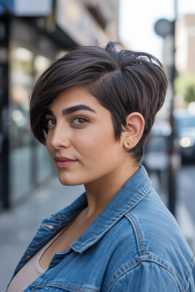 Asymmetrical Pixie for a Modern Edge