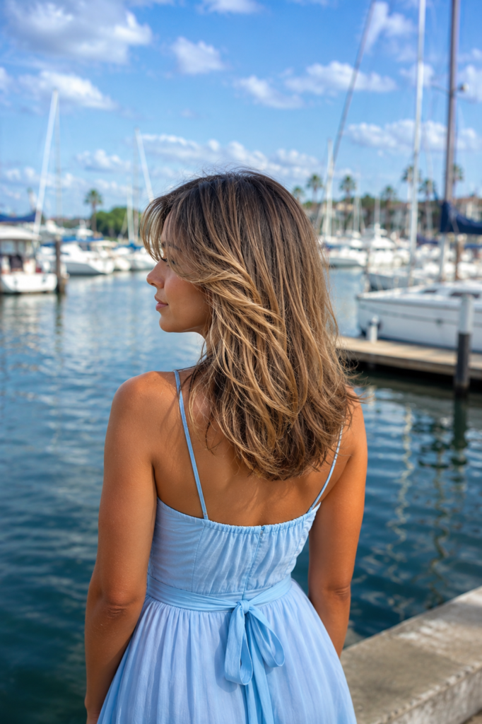 Layered Medium-Length Cut