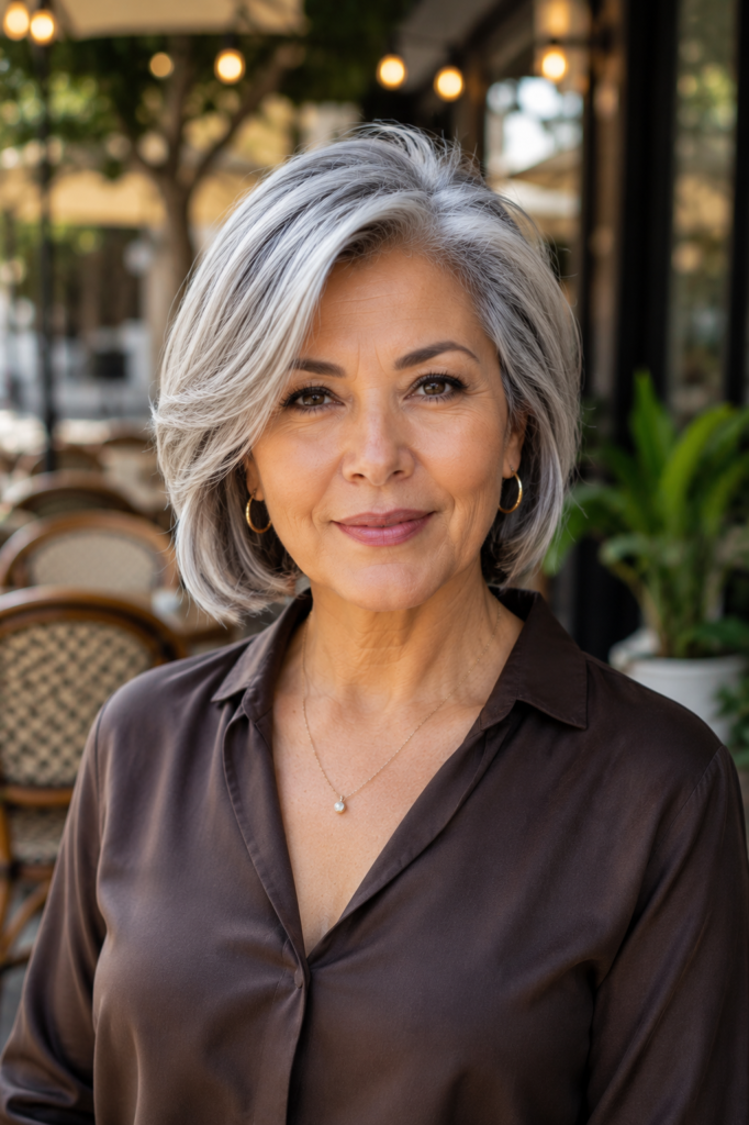 Side-Parted Bob