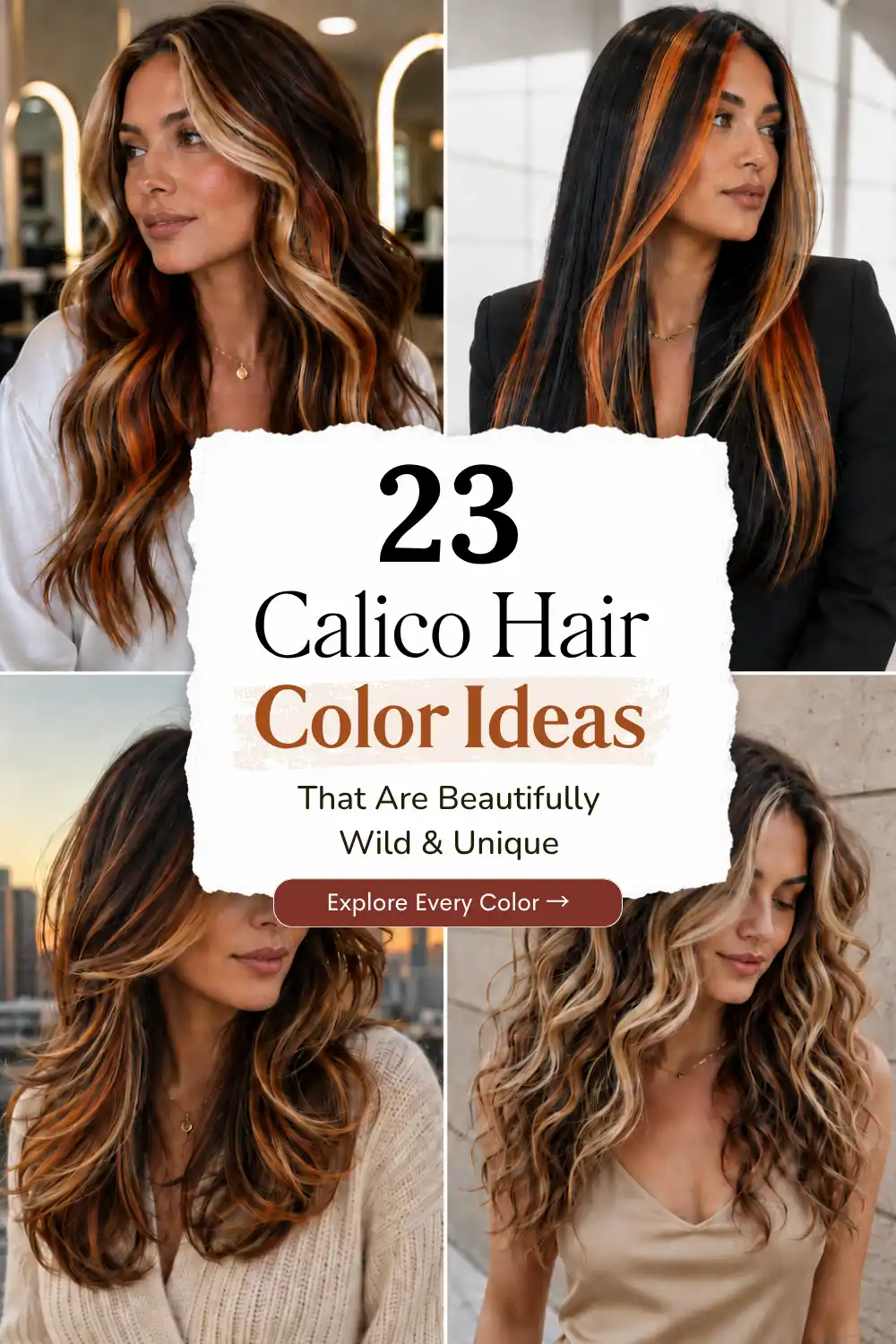 Calico Hair Color Ideas