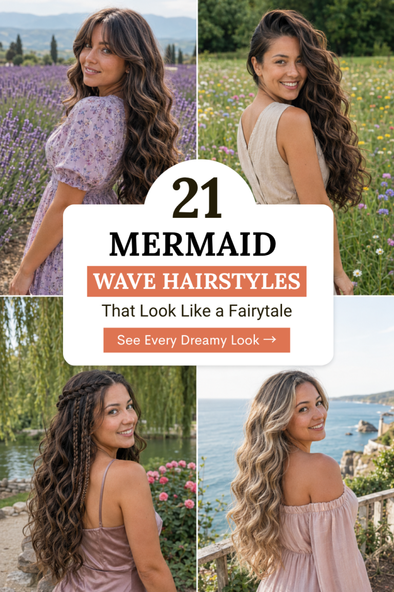 Mermaid Waves Hairstyles