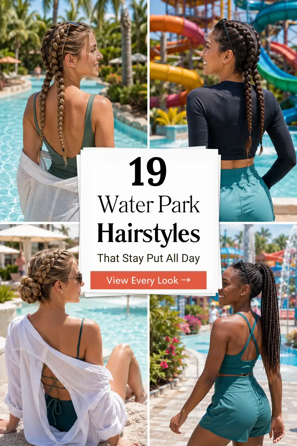 Water Park Hairstyles