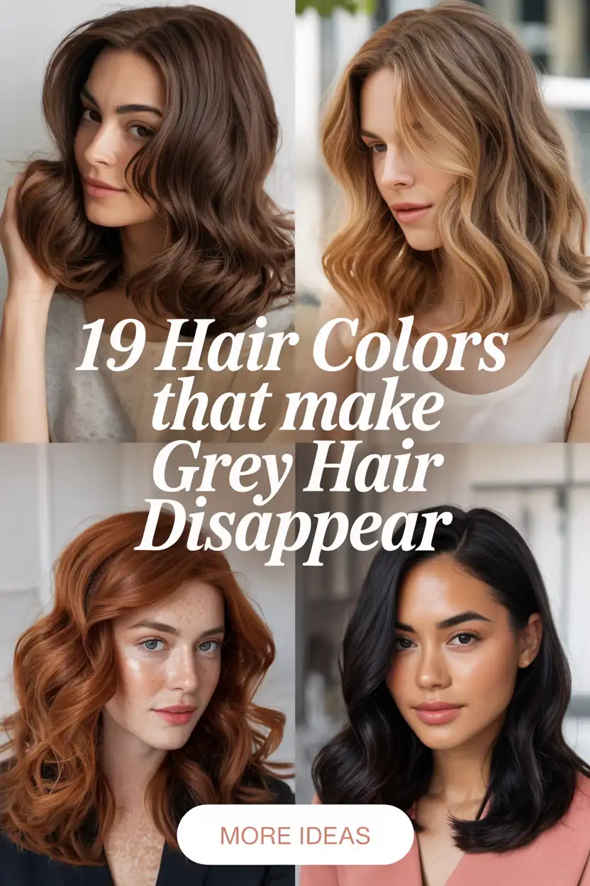 Hair Color To Hide Grey Hair