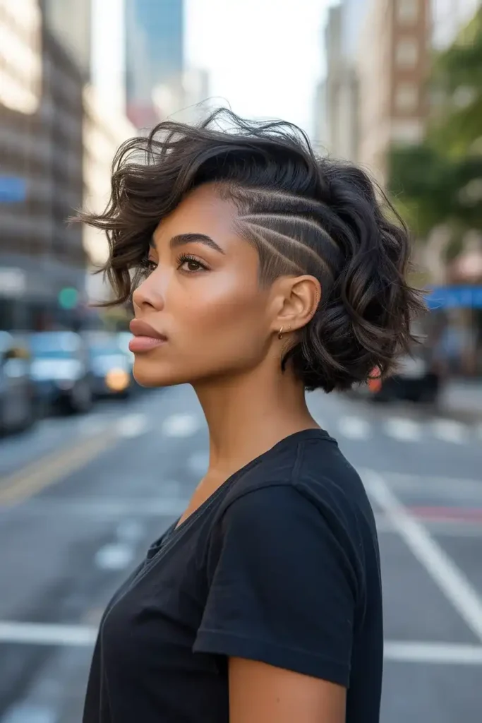 Short Shag with Undercut