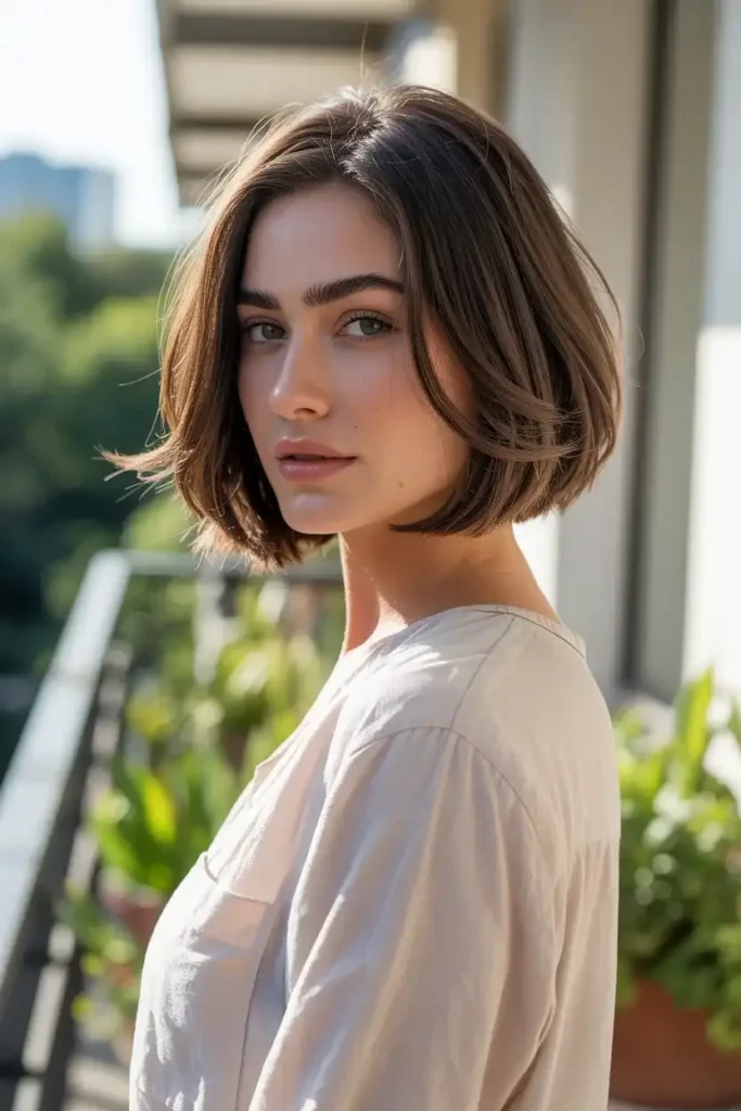 Short Bob with Soft Layers