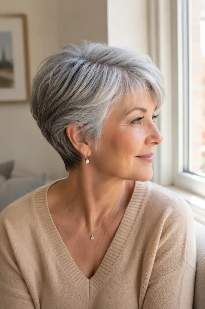 Tapered Silver Cut
