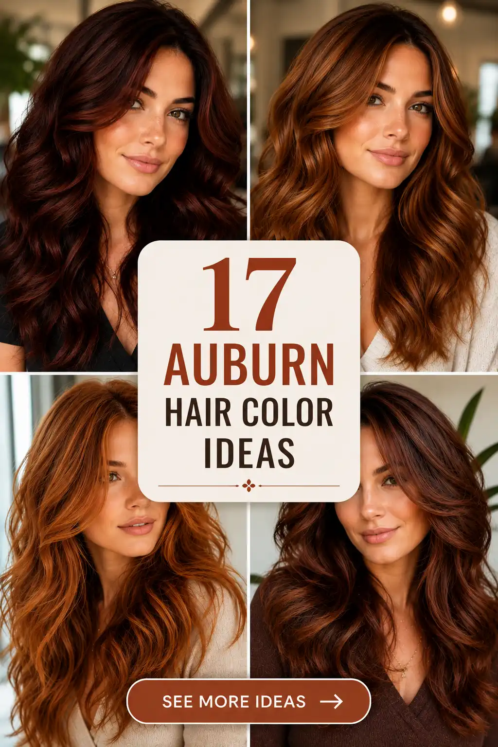 Auburn Hair Color Ideas