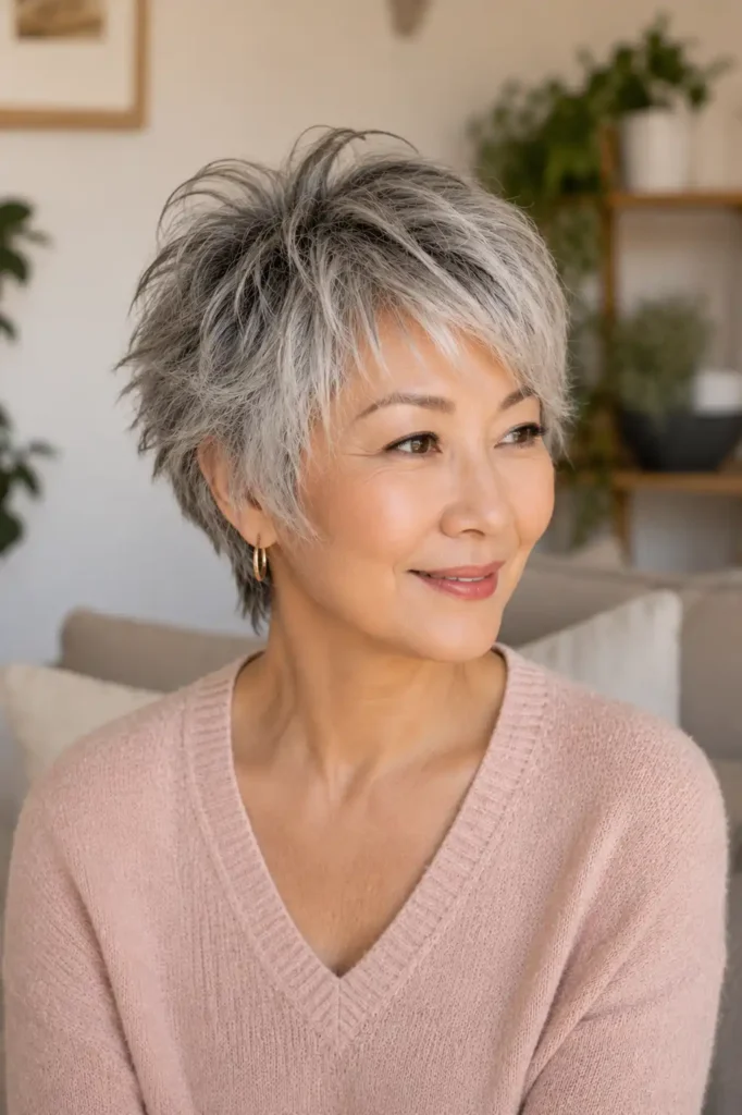 Short Shaggy Pixie