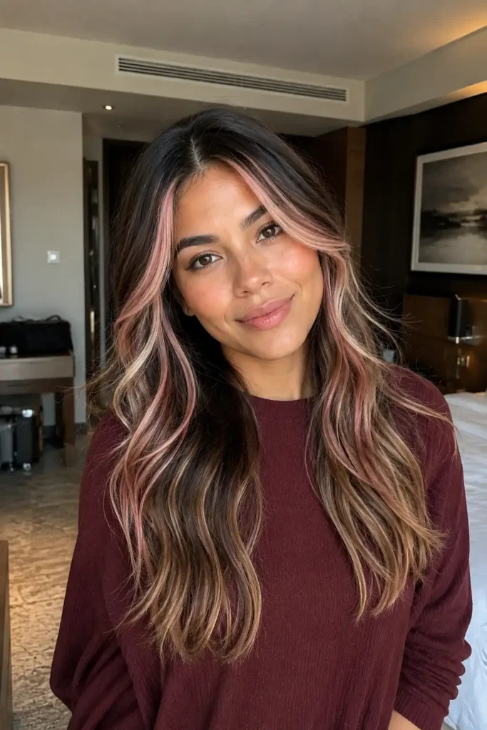 Face-Framing Neapolitan Highlights