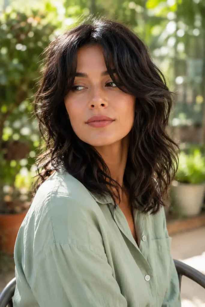 What Is a Medium Shag for Wavy Hair?