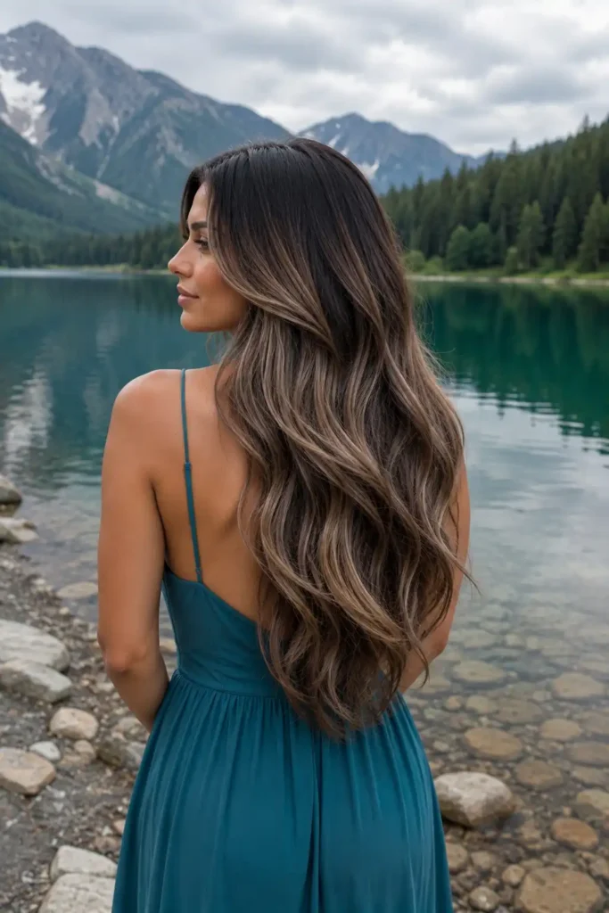 Milk Tea Hair for Naturally Dark Hair