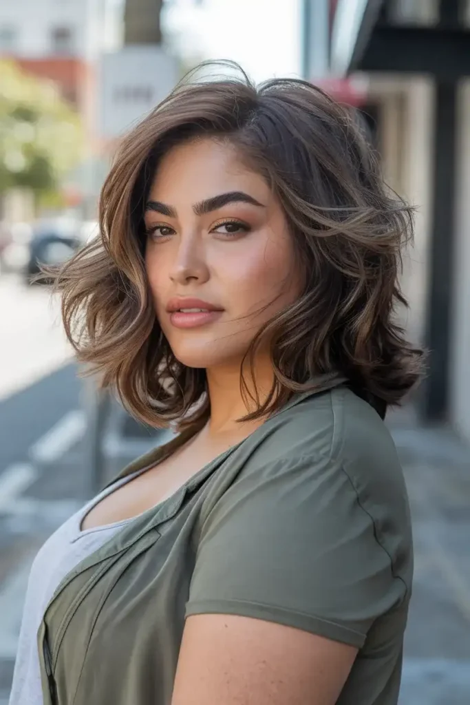 Choppy Layered Cut