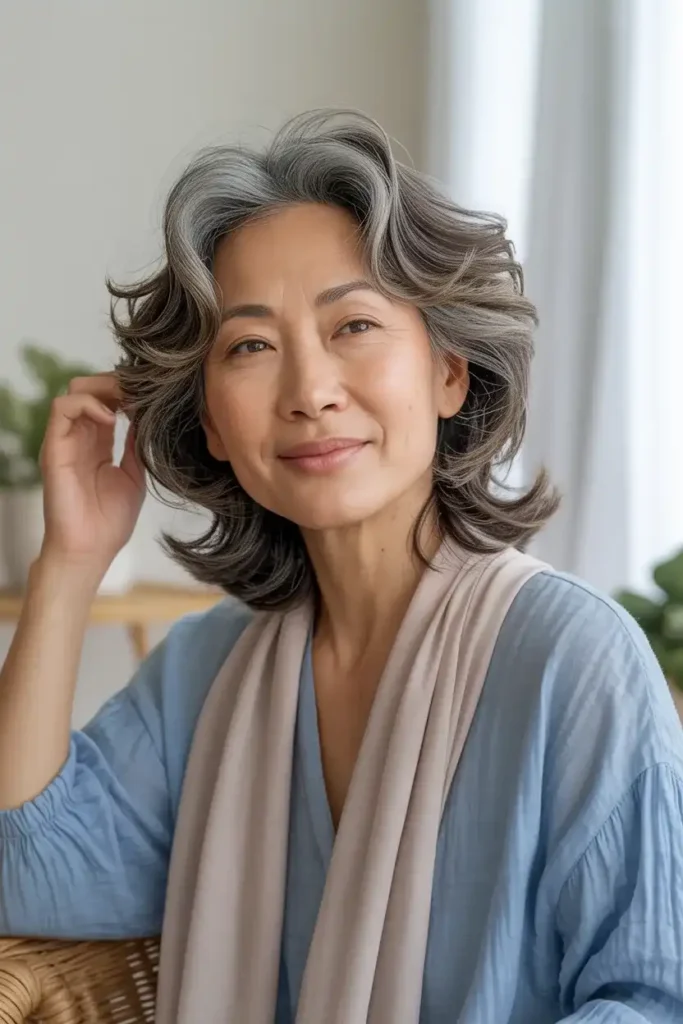 Textured Layers for Fine Hair