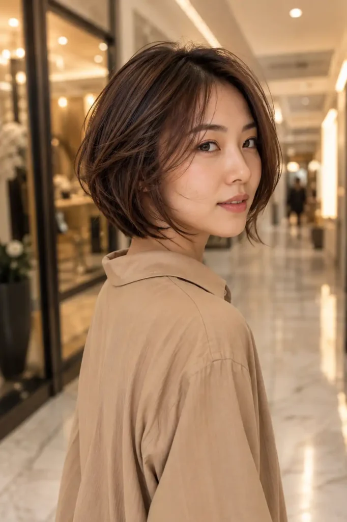 Layered Bob with Face-Framing Pieces